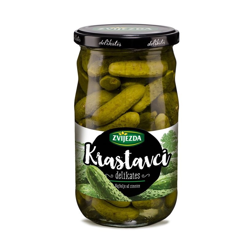 Krastavci delikates Zvijezda 670 g Zvijezda