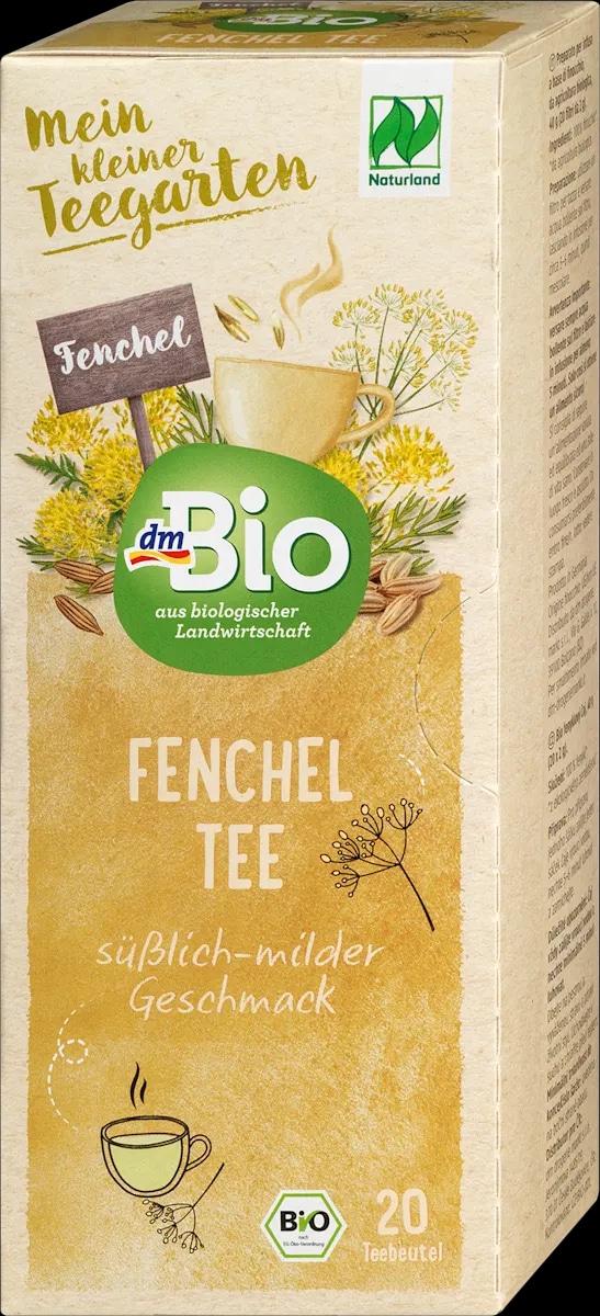 dmBio čaj od komorača 20 vrećica, 40 g - Akcija u trgovini Dm