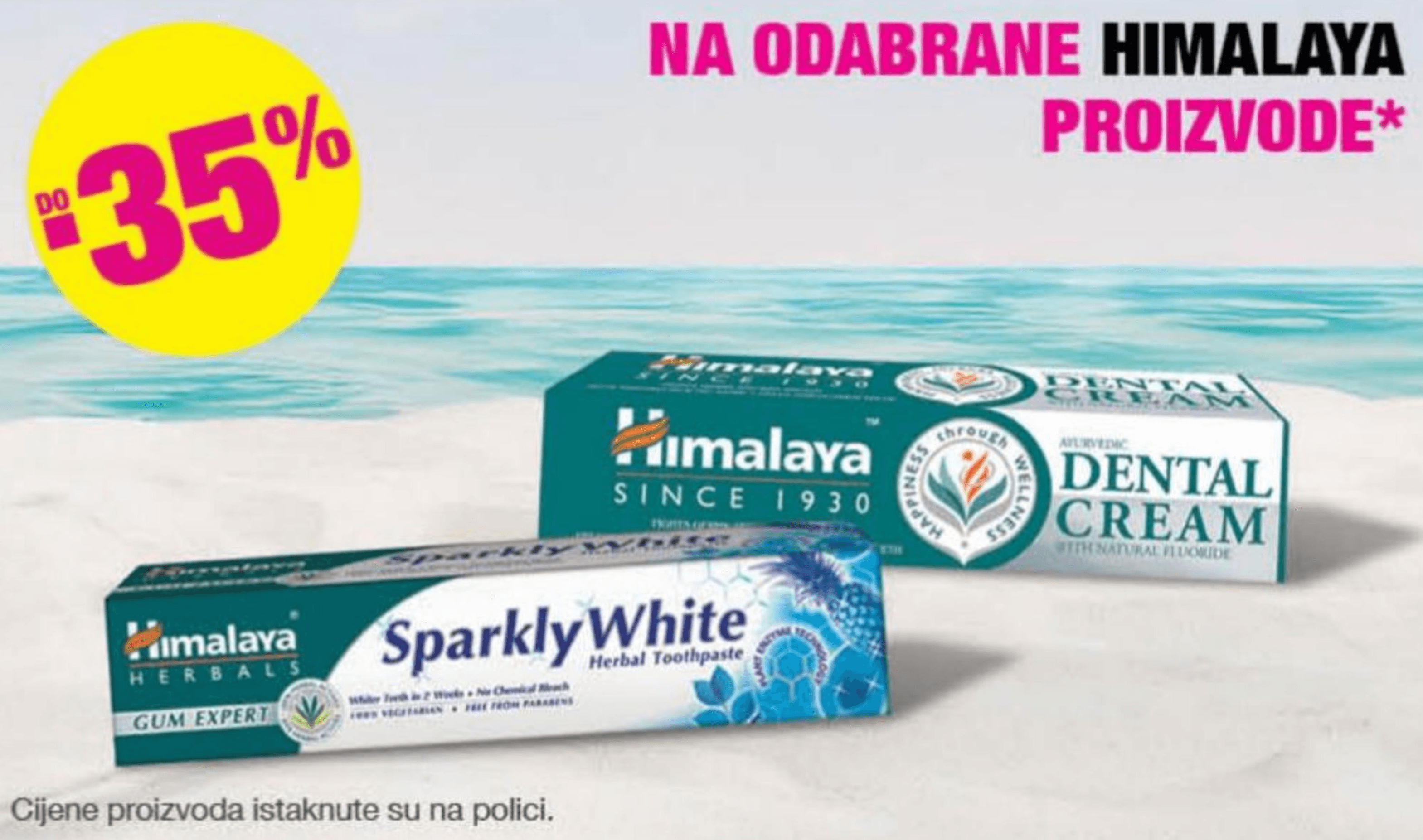 Odabrani Himalaya proizvodi - Akcija u trgovini Bipa