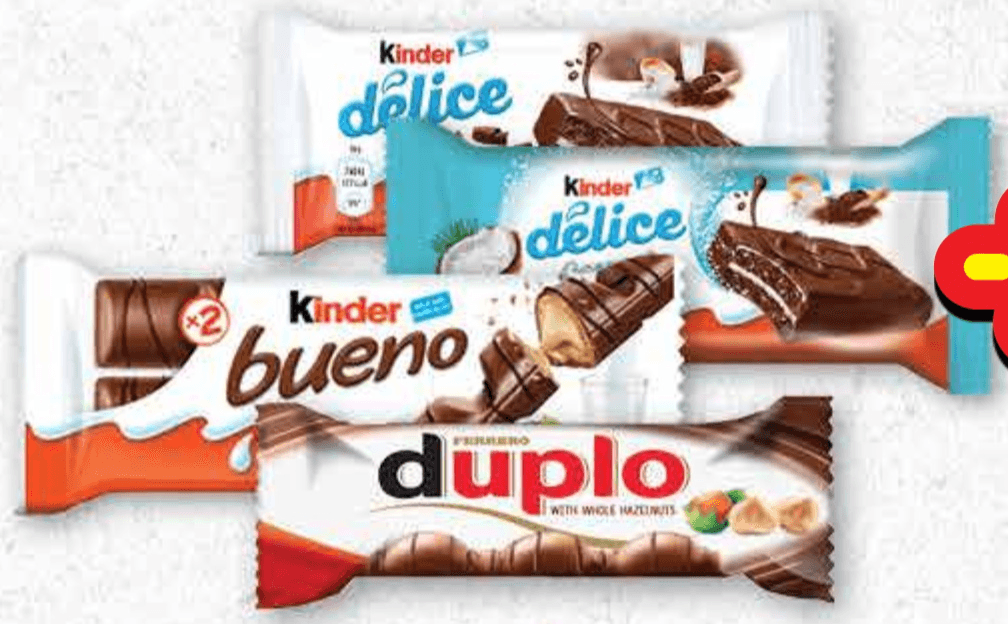 Kinder i Ferrero Odabrani proizvodi 24 - 47 g - Akcija u trgovini Plodine