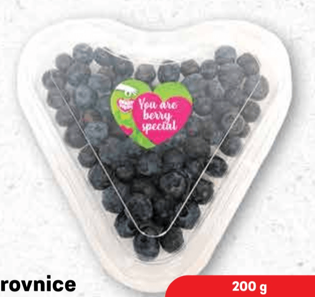 Borovnice 200 g - Akcija u trgovini Plodine