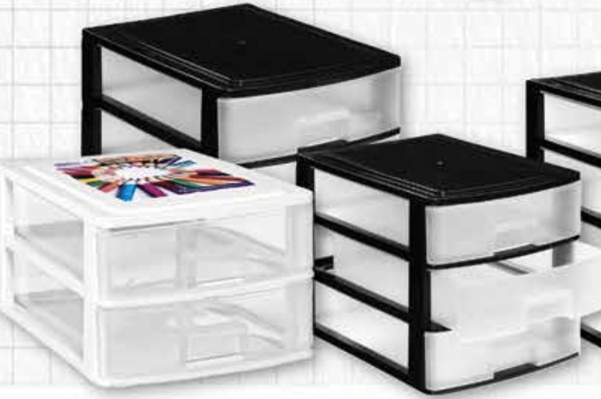 Great Plastic PVC spremnici s ladicama