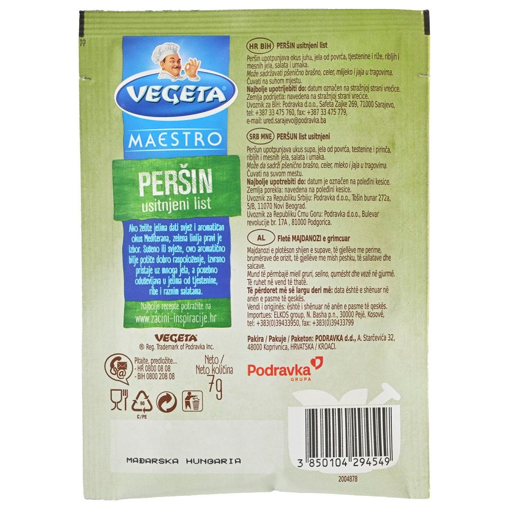 Začini Vegeta Maestro od 7 g do 400 g - Akcija u trgovini Spar