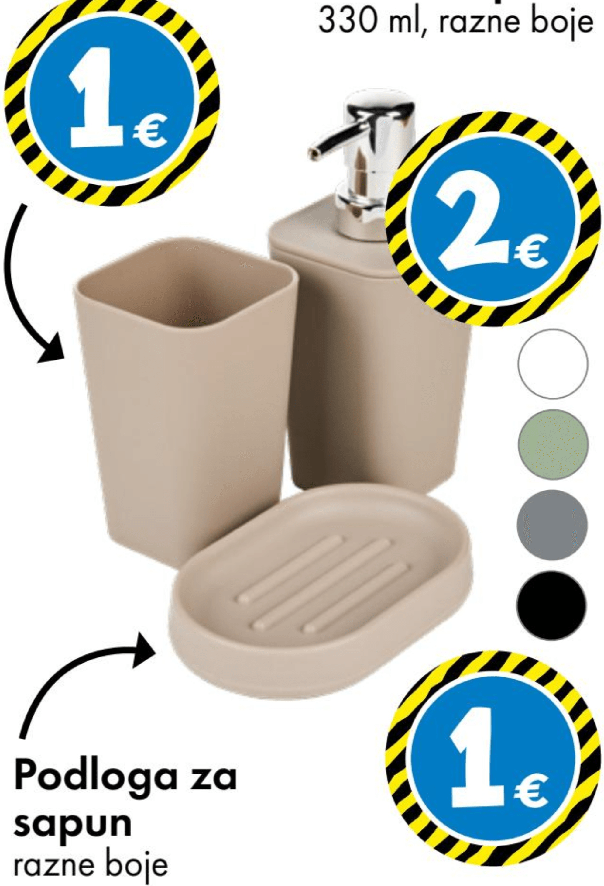 Čaša za četkicu za zube - Akcija u trgovini Tedi