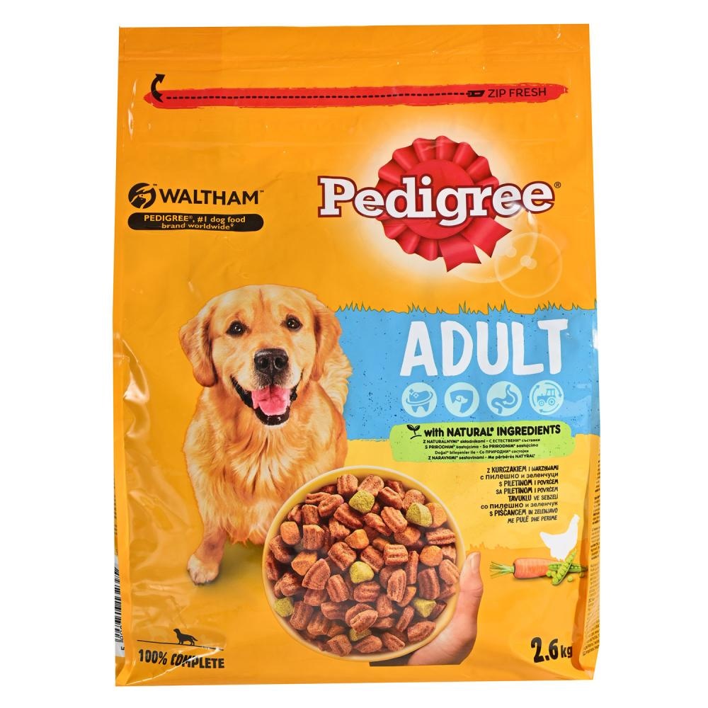 Pedigree Adult hrana za pse 2,6 kg
