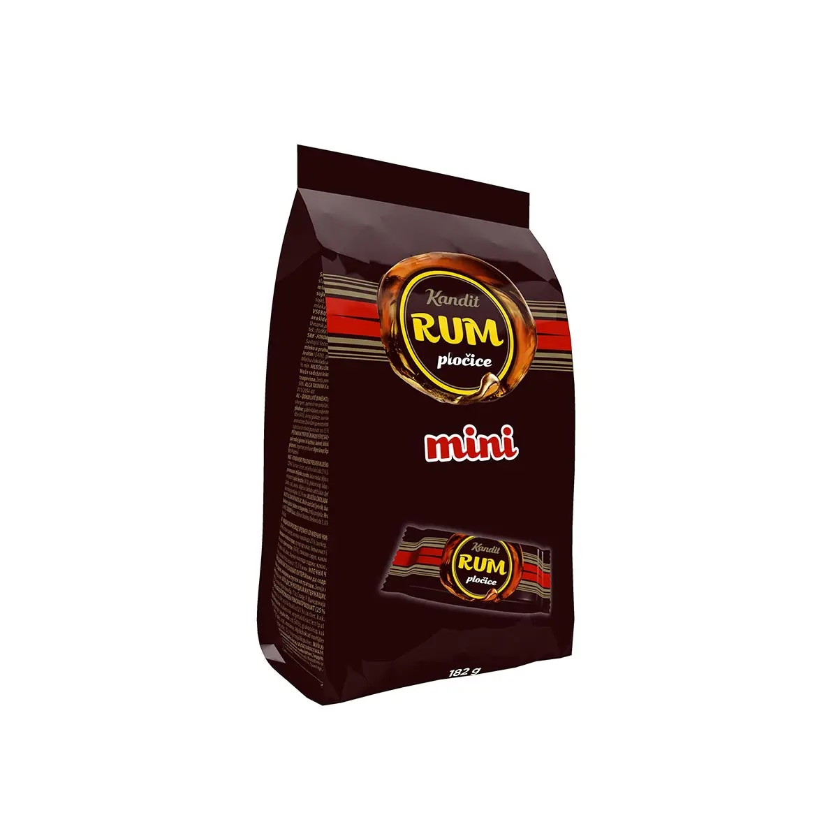 Kandit Rum pločice Mini 182g