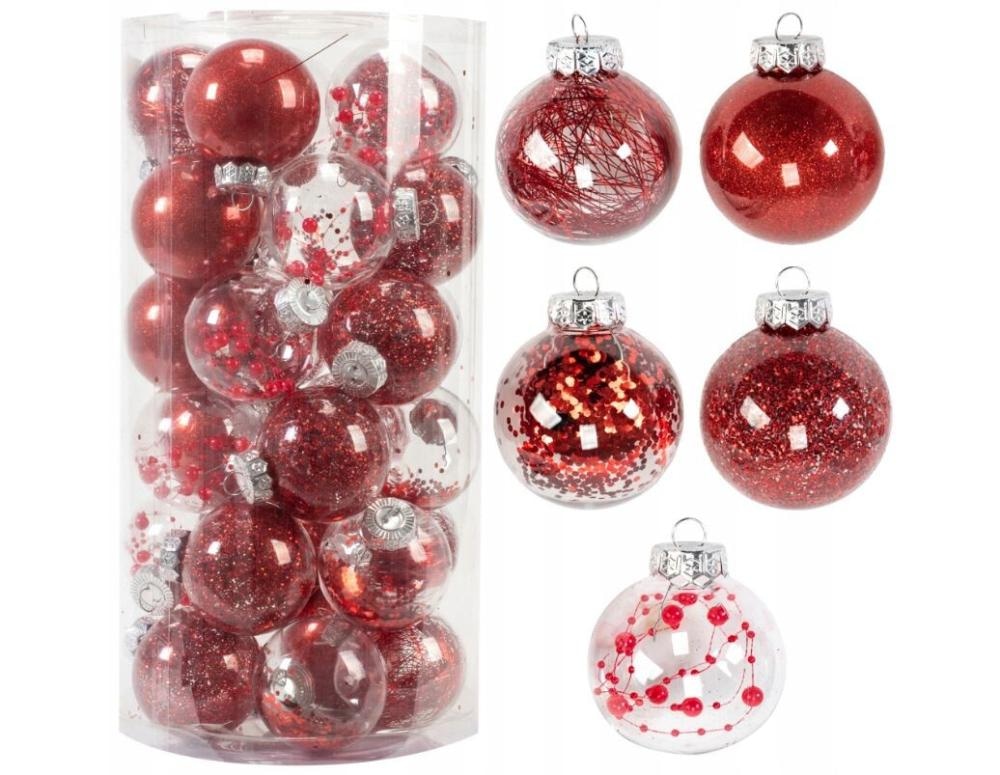 Božićne kuglice 30 komada
