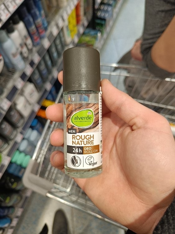 alverde MEN deo roll-on Rough Nature 50ml - Akcija u trgovini Dm