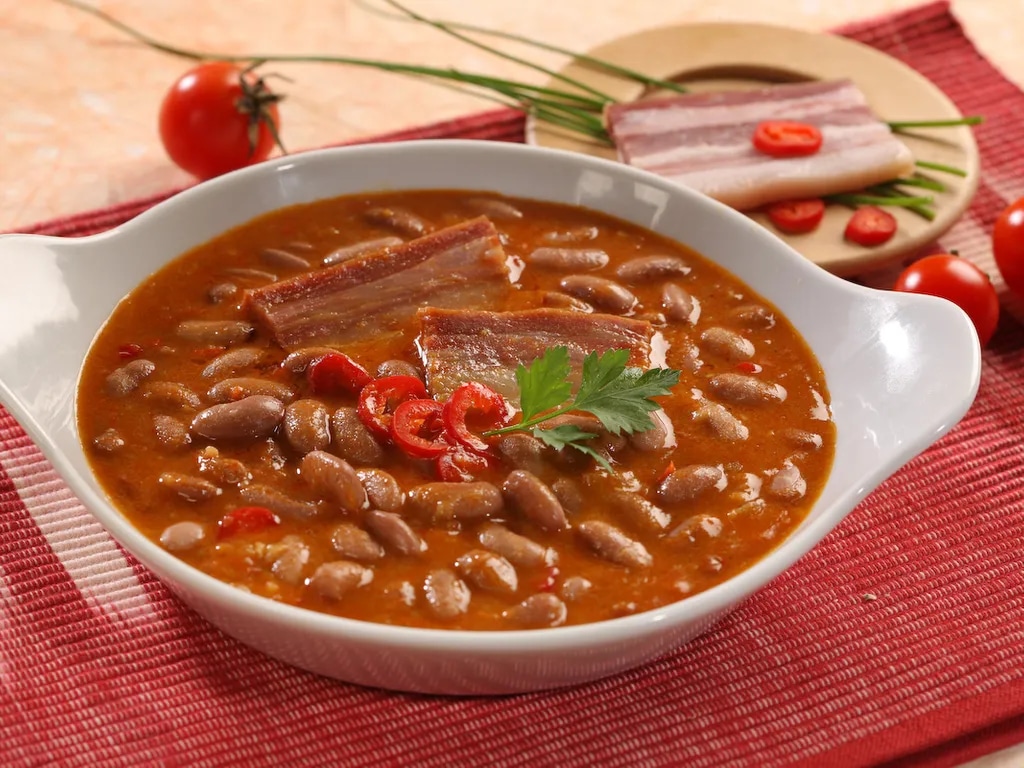 Grah varivo s hamburškom slaninom 1 kg