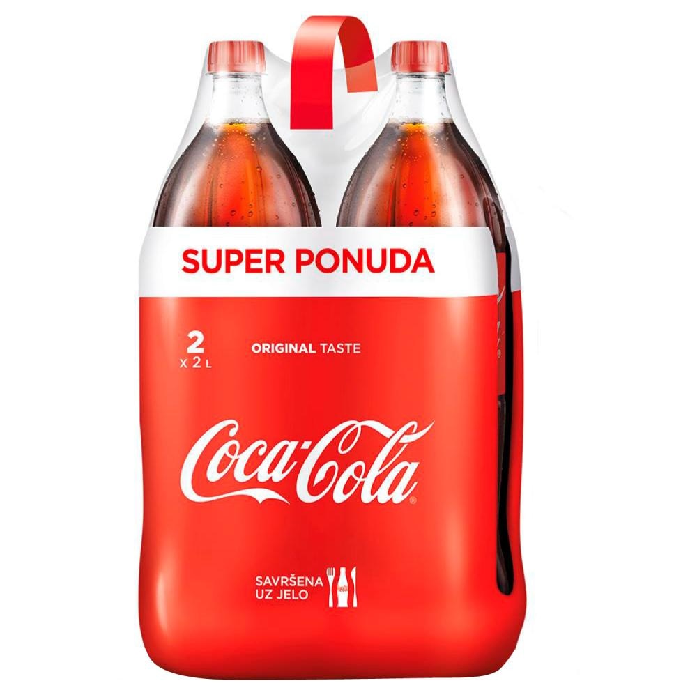 Coca Cola Gazirano piće 2x2l Coca-Cola