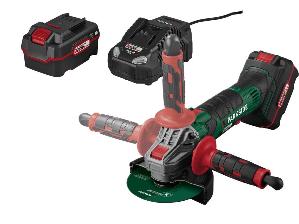 Parkside Aku kutna brusilica Set