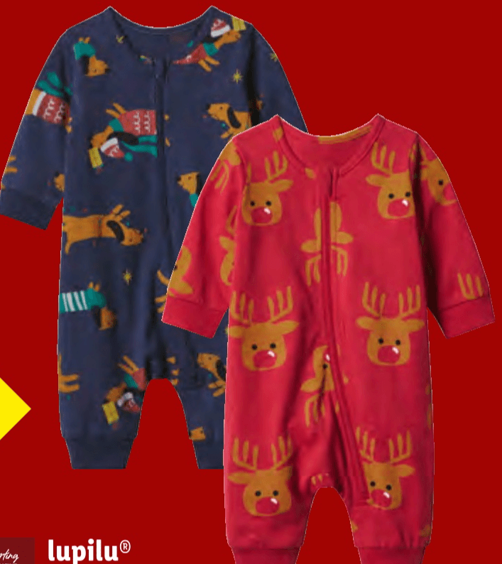 lupilu® Jednodijelna pidžama za bebe Komad