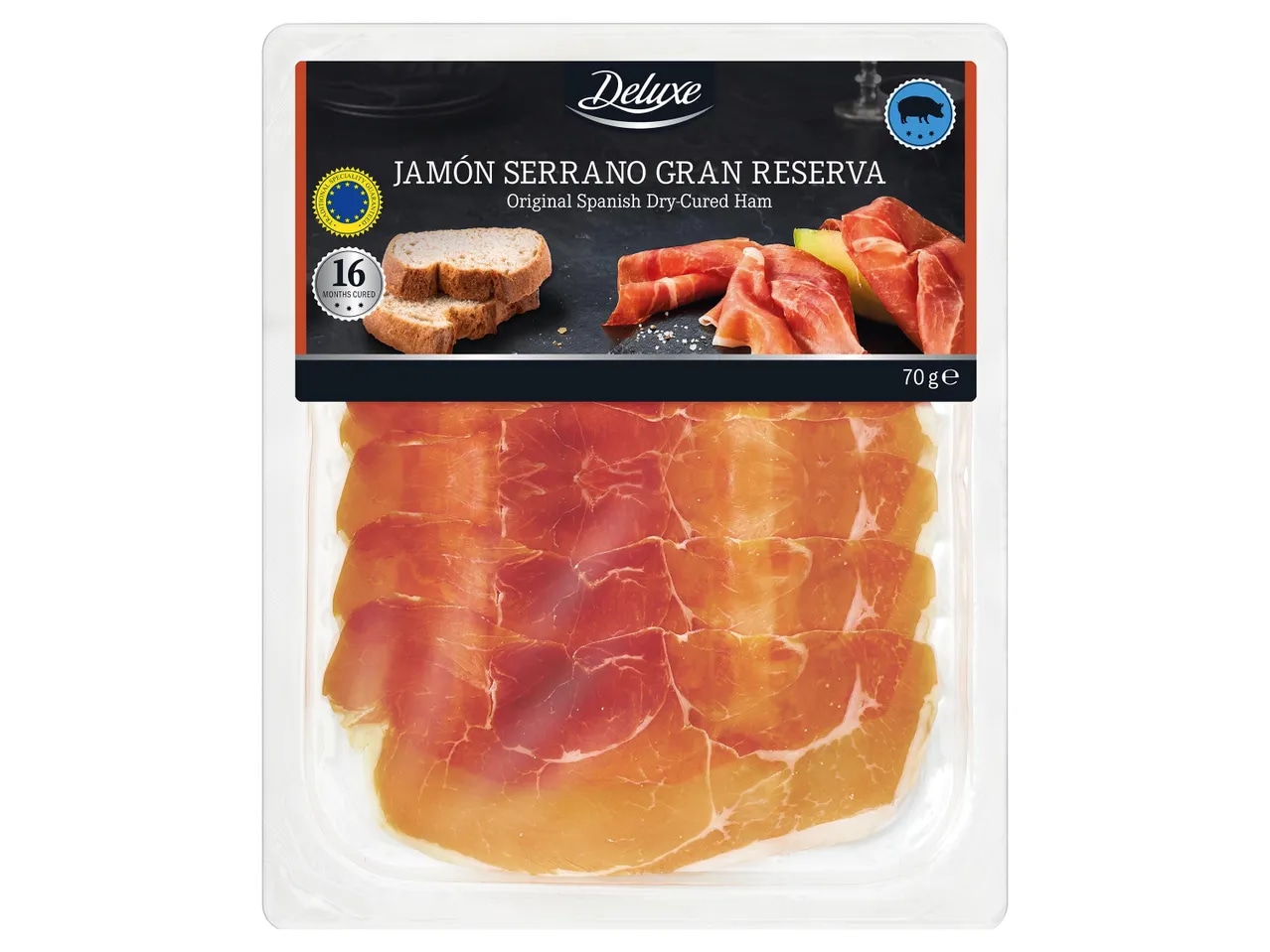 Šunka Serrano Gran Reserva 150 g
