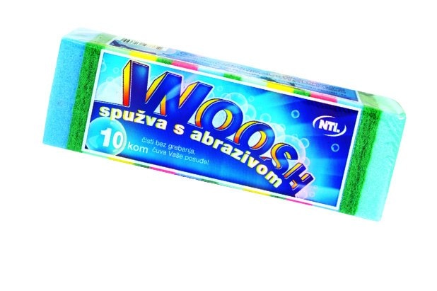 WOOSH spužve - Akcija u trgovini Gavranović