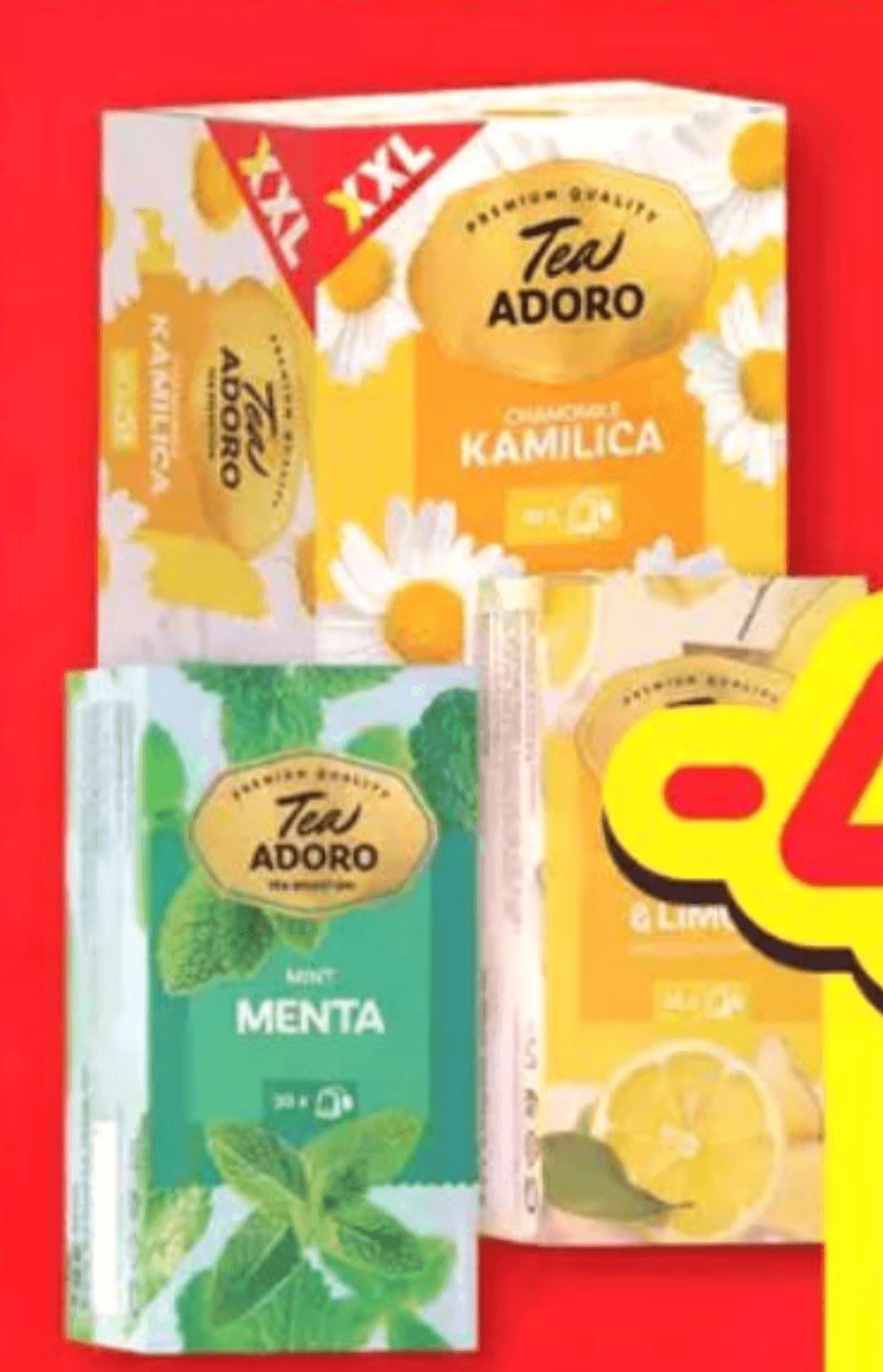 Tea Adoro Čaj 20-80 g - Akcija u trgovini Plodine