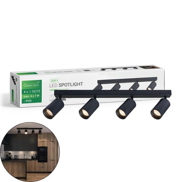 Stropna spot svjetiljka 'Zara' / 'Feba' 4 x GU10