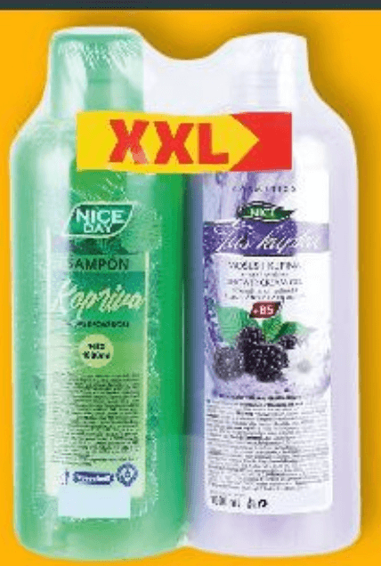 Nice Šampon i gel za tuširanje 2x1000 ml - Akcija u trgovini Kaufland