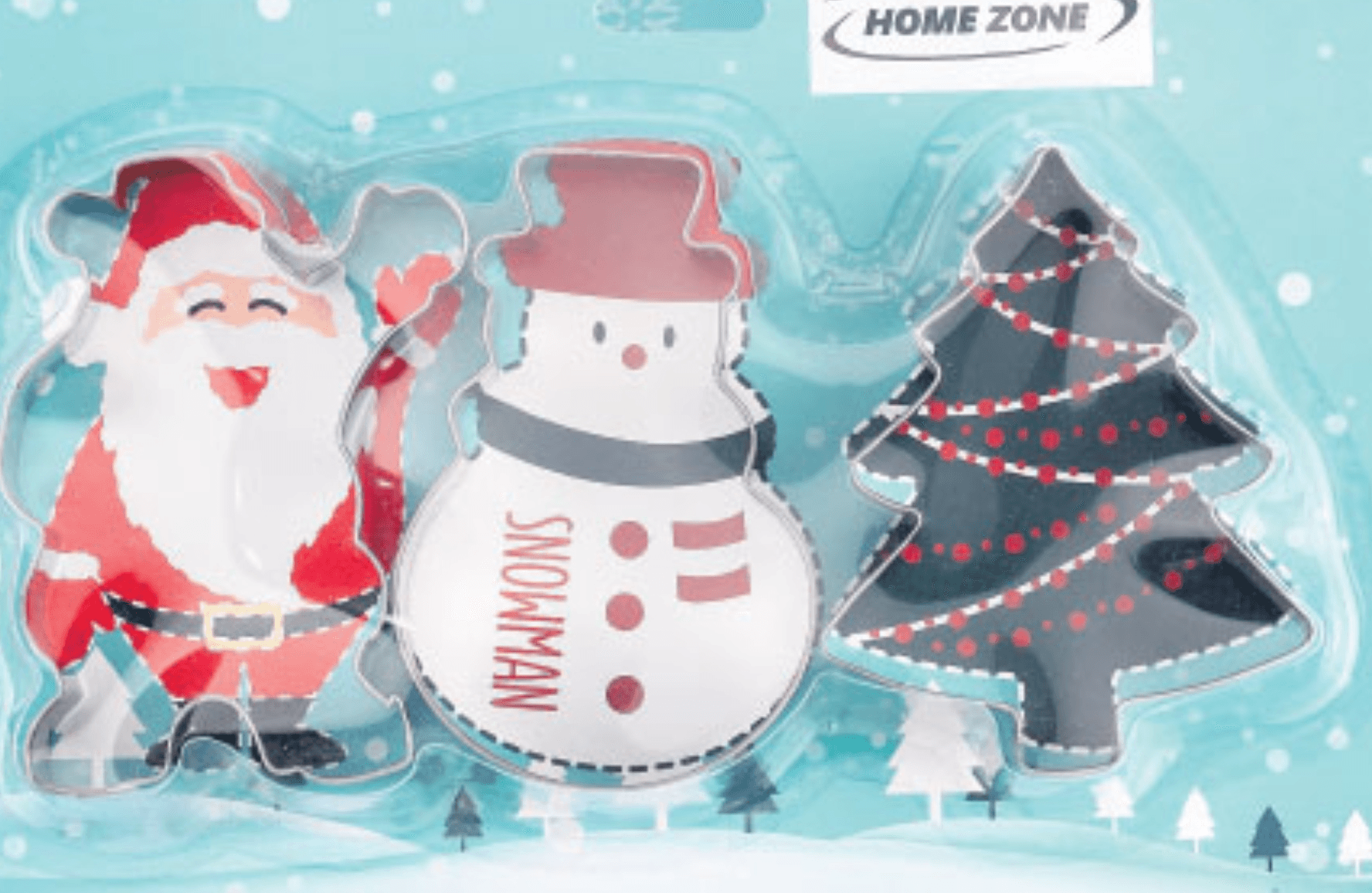 Set iskrojivača za kolače 3kom/set