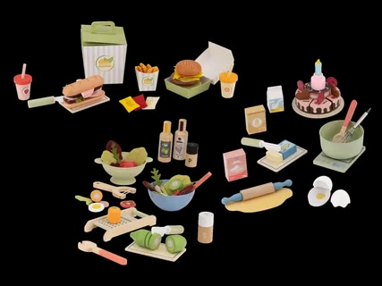 Drveni set za igru Set