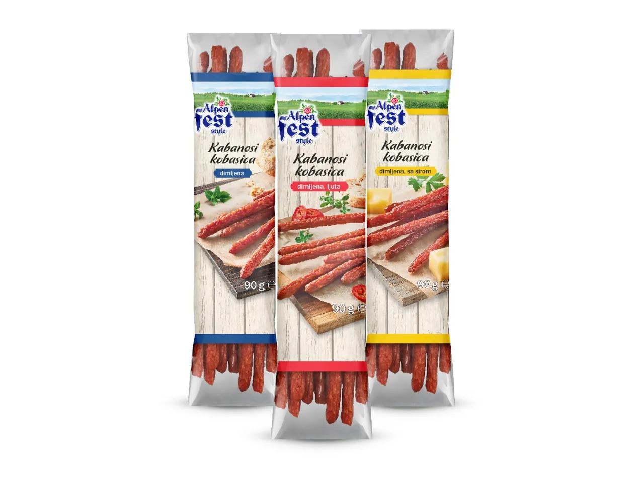Kabanosi kobasica 90 g - Akcija u trgovini Lidl