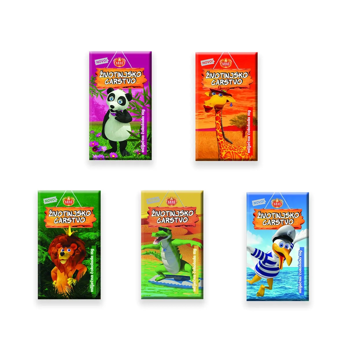 Kraš Životinjsko carstvo 15 g Kraš