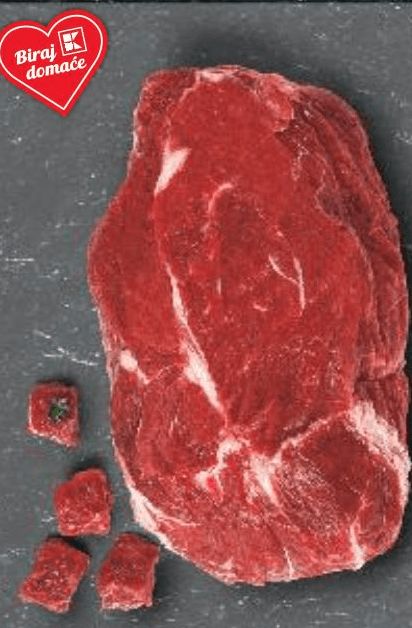 Juneća lopatica 1 kg - Akcija u trgovini Kaufland