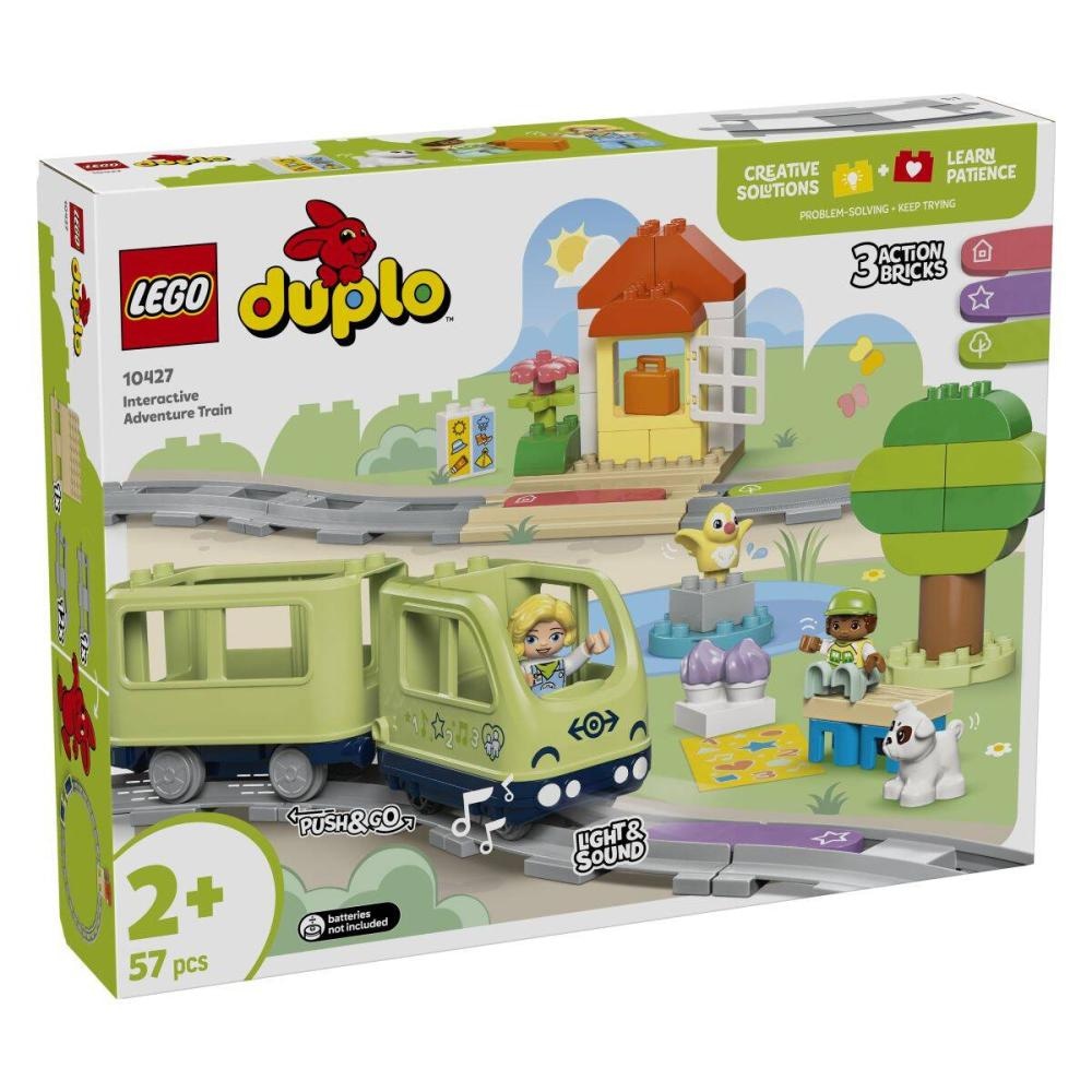 LEGO Duplo Interaktivni pustolovni vlak 57 kom.