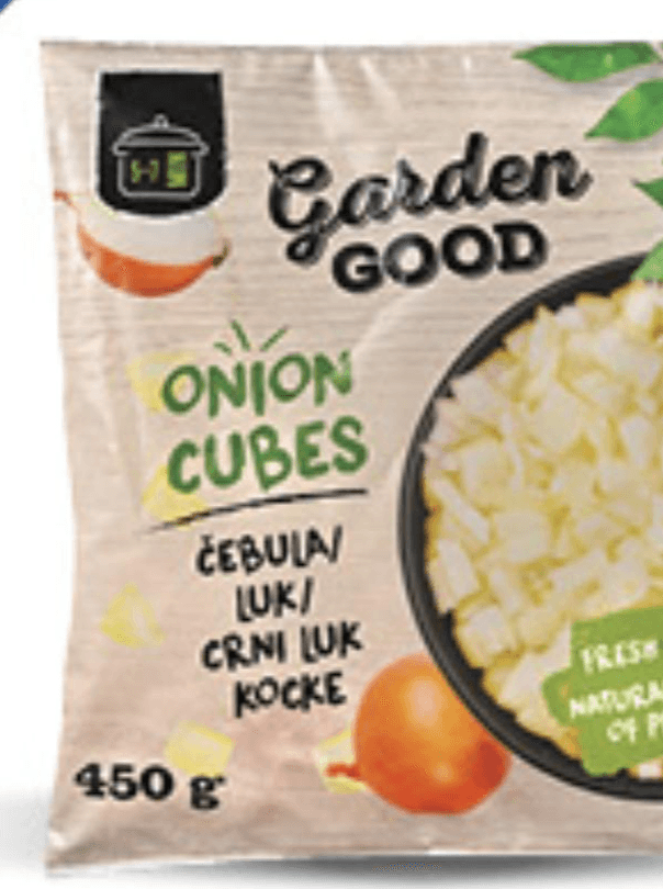 GARDEN GOOD Luk kocke 450g - Akcija u trgovini Konzum