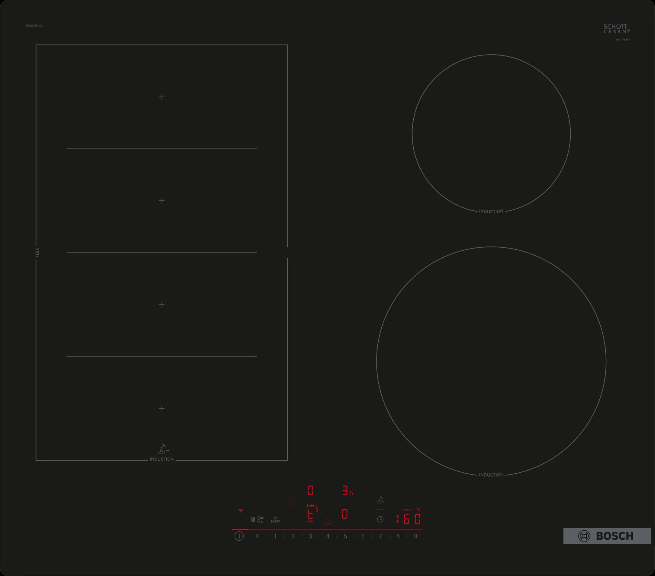Indukcijska ploča BOSCH PIX61RHC1E
