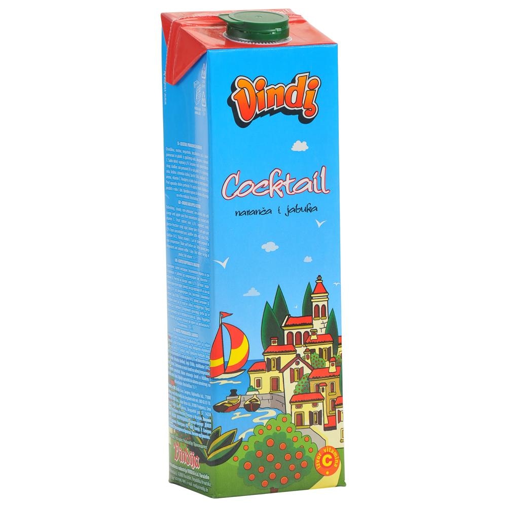 Vindi, Vindija Negazirano piće Cocktail 1 L - Akcija u trgovini Tommy