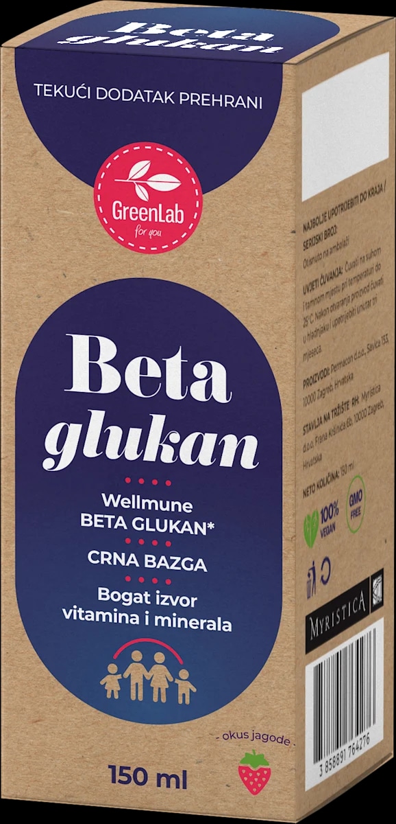 GreenLab Beta Glukan 150 ml