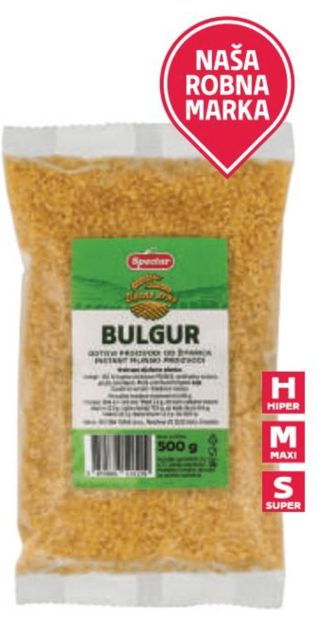 Zlatno zrno Spectar Bulgur 500 g