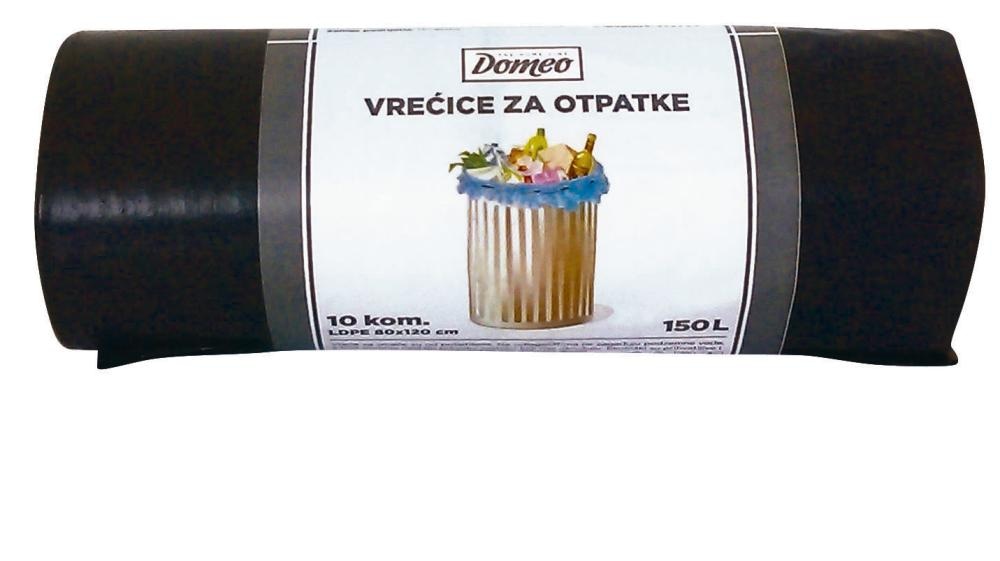 Vreće za smeće 150 l 10 kom - Akcija u trgovini NTL