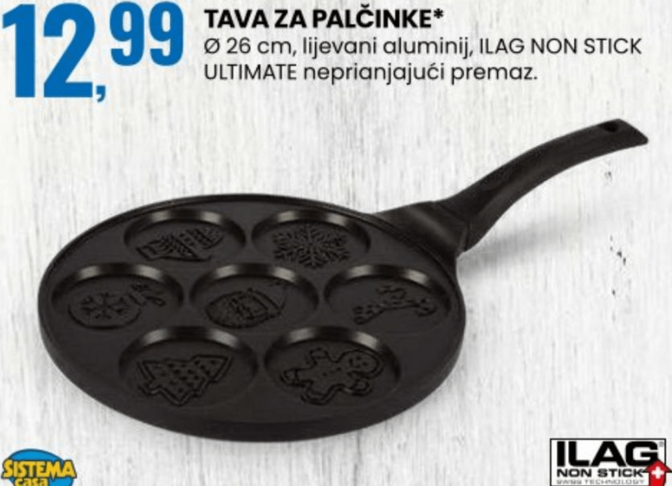 Tava za palačinke Ø 26 cm