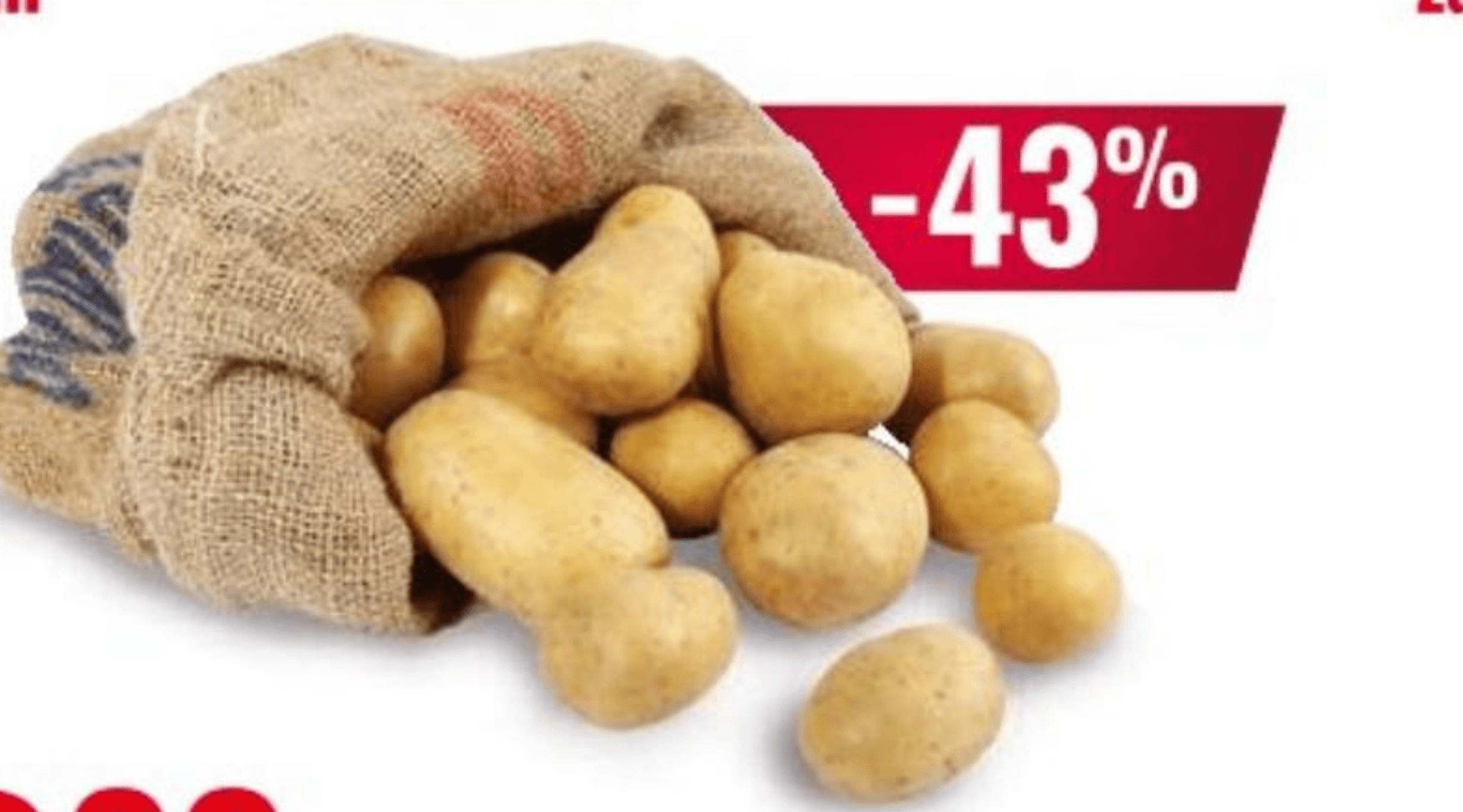 Krumpir za pečenje 3 kg - Akcija u trgovini Eurospin