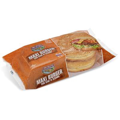 Tre Mulini Peciva za hamburger 4 KOM, 300 g