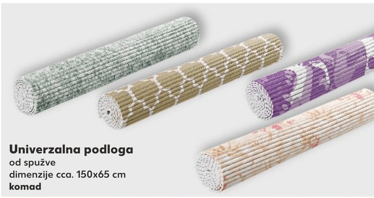 Univerzalna podloga komad - Akcija u trgovini Kaufland