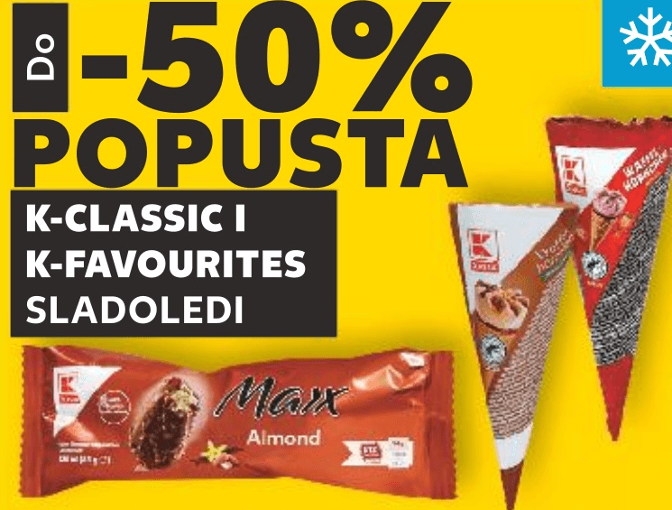 K-Classic i K-Favourites sladoledi