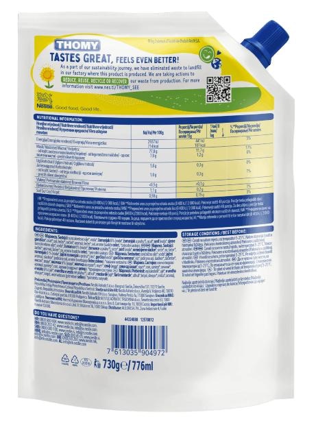 Thomy Odabrani proizvodi 220 - 730 g - Akcija u trgovini Plodine