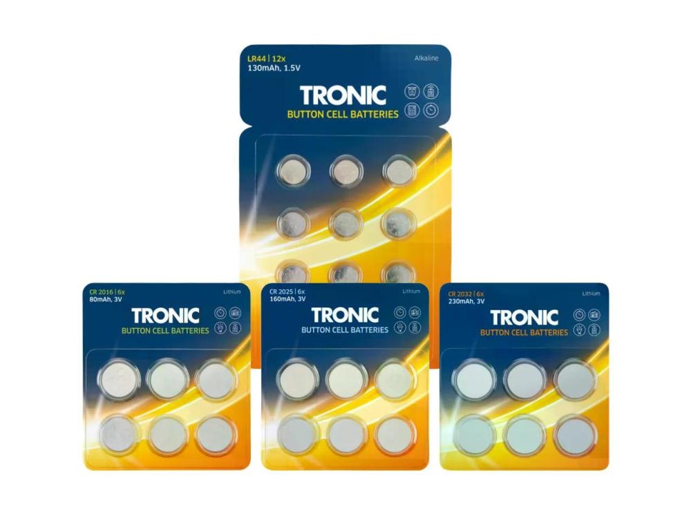 Tronic Plosnate baterije Set - Akcija u trgovini Lidl