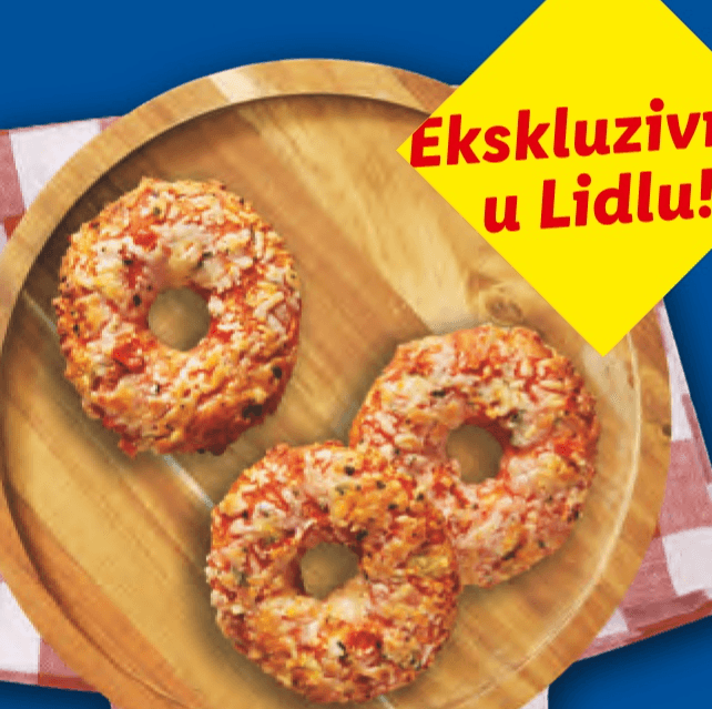 Donut s pizza nadjevom 90 g