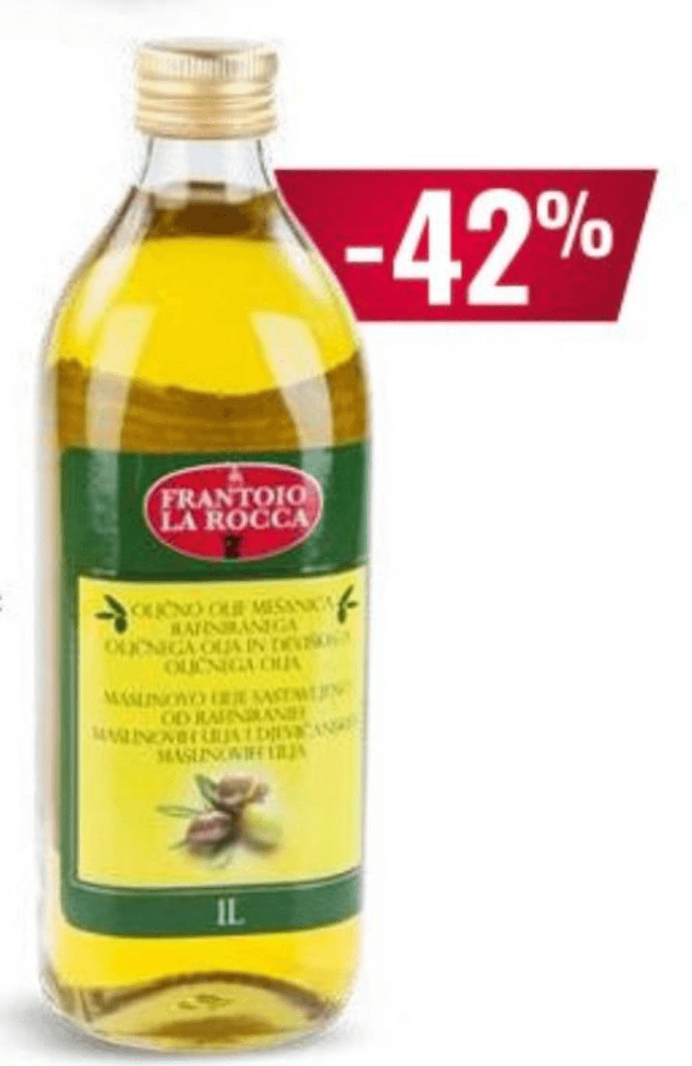 Frantoio La Rocca Maslinovo ulje 1 l - Akcija u trgovini Eurospin