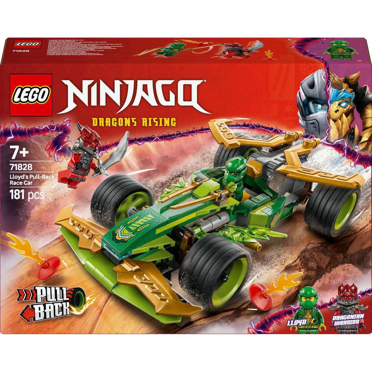 Lego - Ninjago trkaći auto 181 kockica Lego