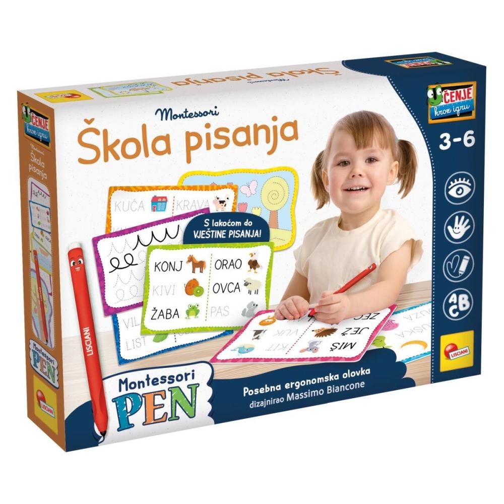 Montessori - škola pisanja