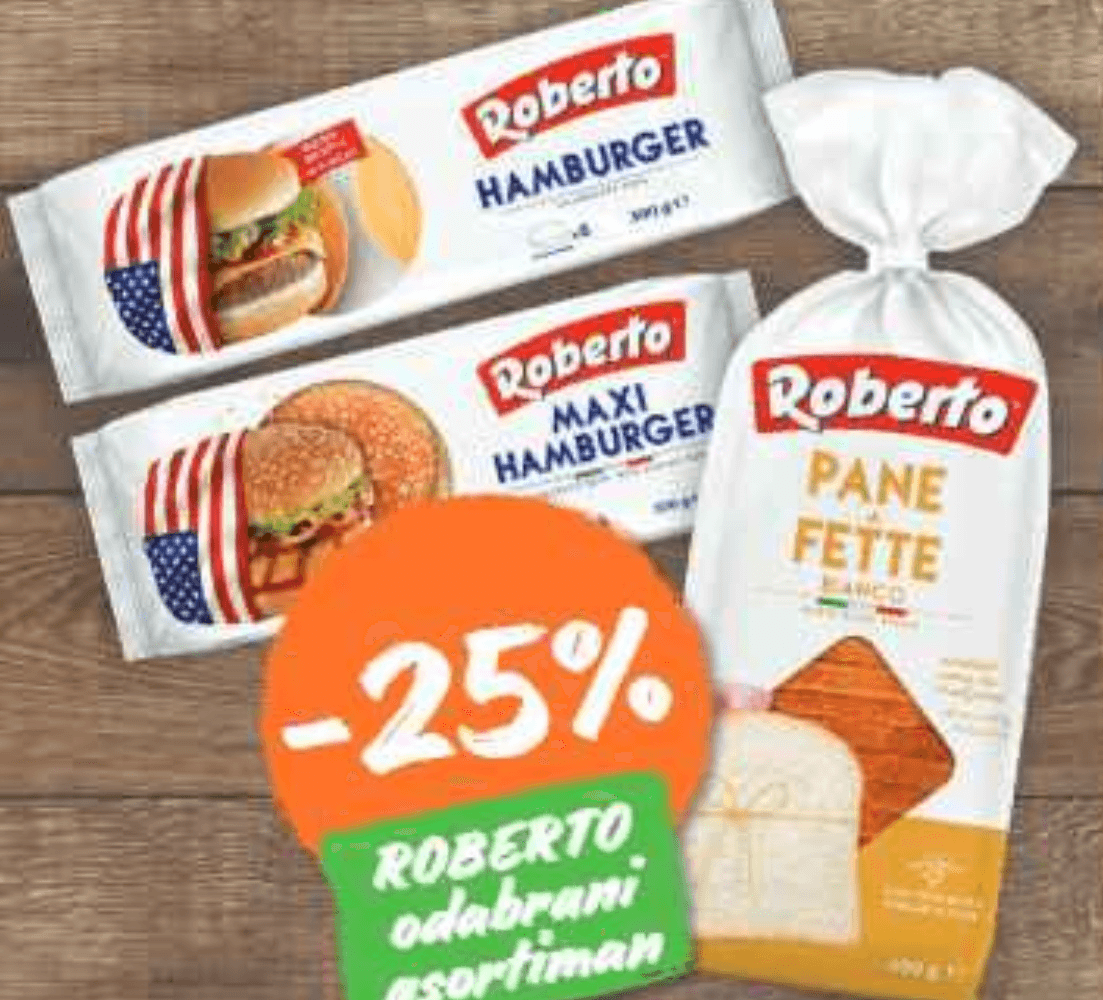 Roberto odabrani asortiman - Akcija u trgovini Studenac