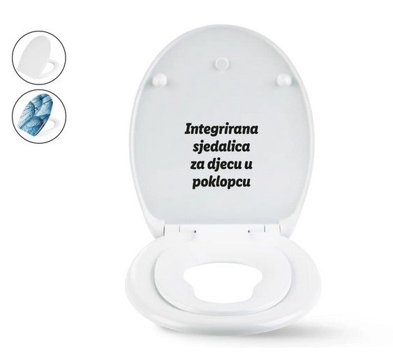 LIVARNO® Daska za WC školjku Komad - Akcija u trgovini Lidl