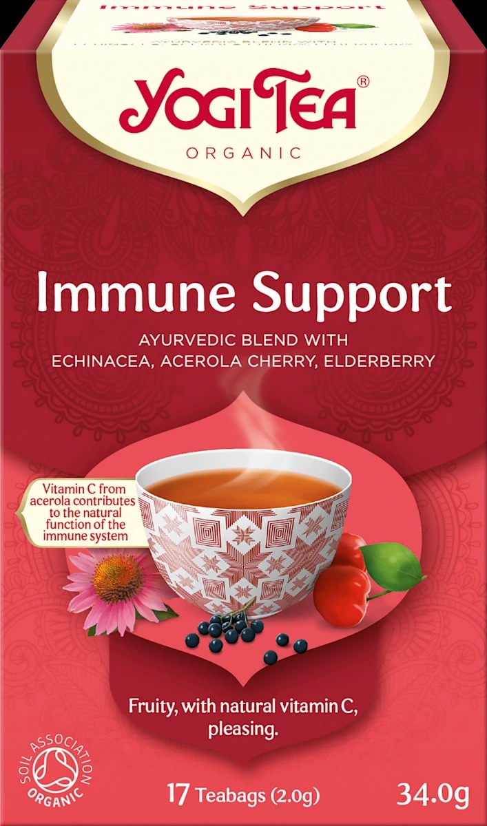 Yoggi Tea čaj Immune Support 17x2g, 34 g - Akcija u trgovini Dm