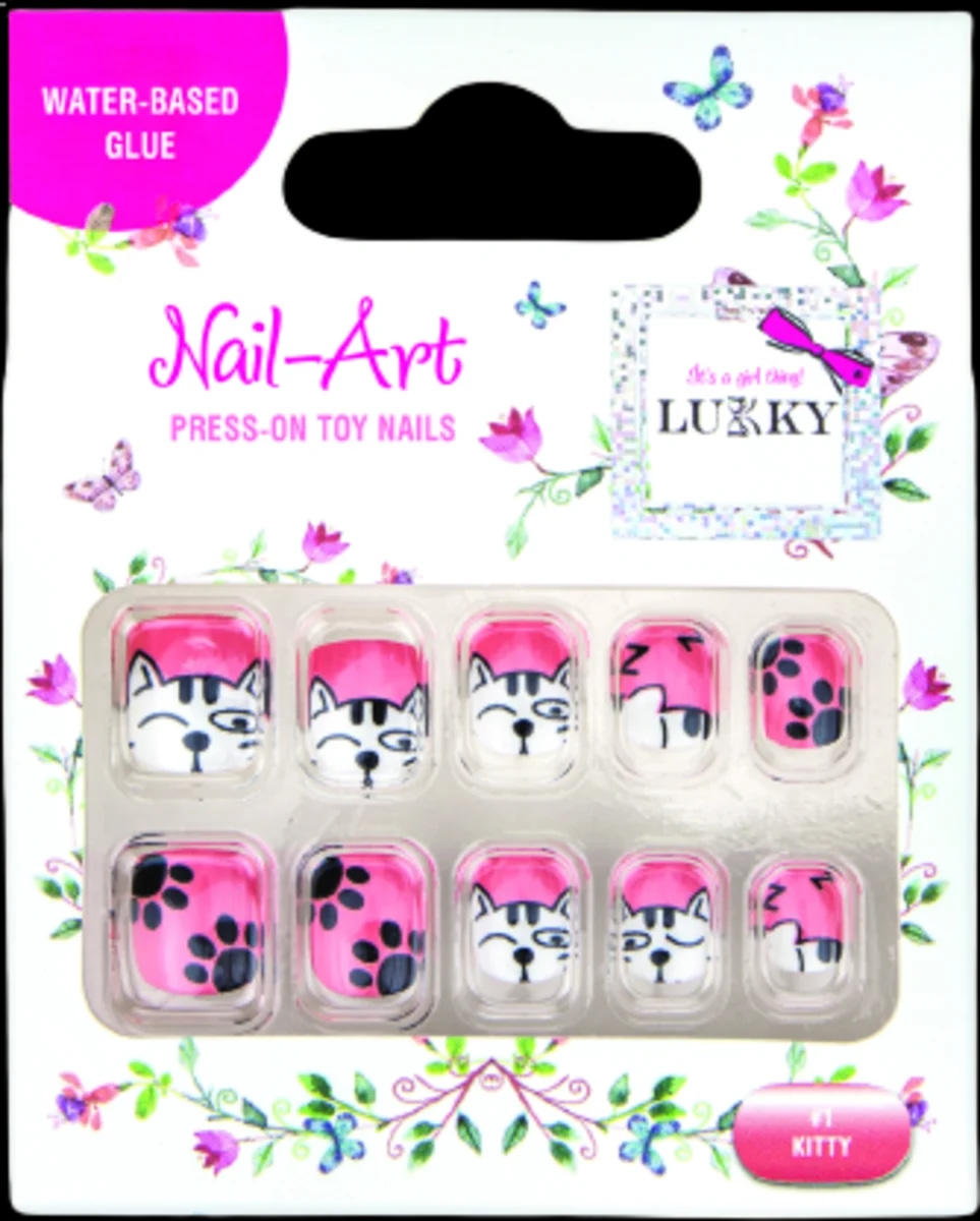 Naljepnice za nokte Nail Art 10 komada Lukky