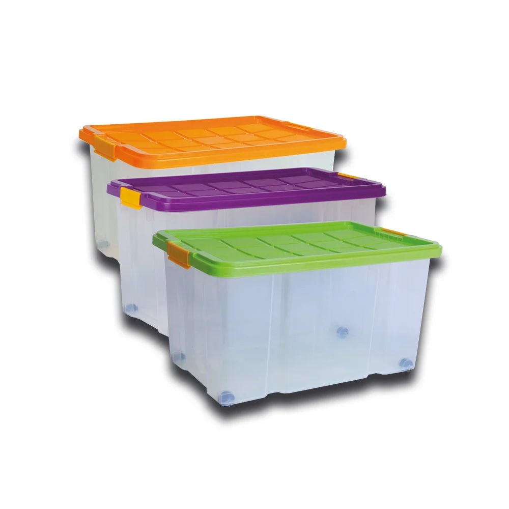 Kutija za stvari na kotačima s poklopcem