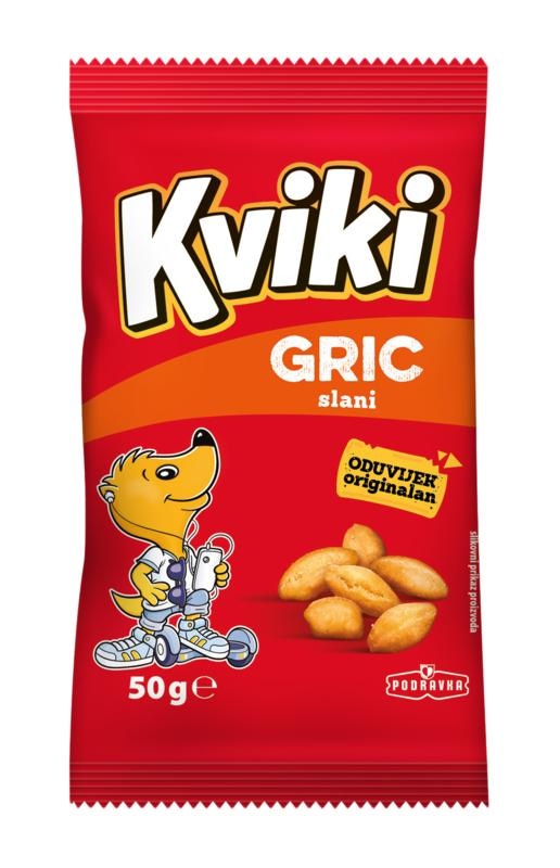 Podravka Kviki gric slani 50 g